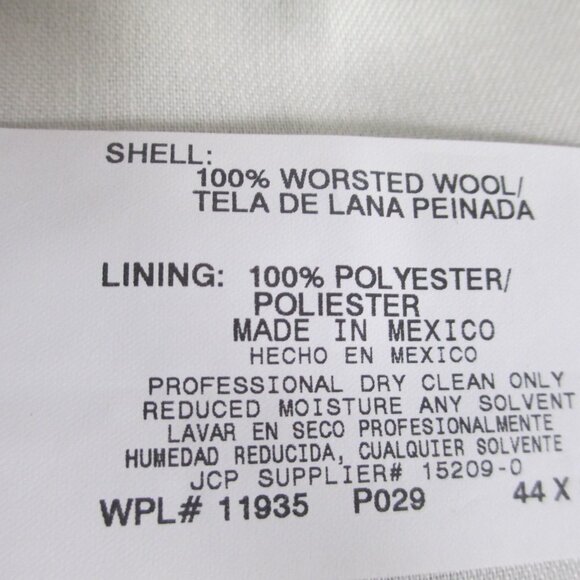 Hagger's Men's Tan 100% Microfiber Pleated- Cuff Dress Pant - Picture 6 of 8